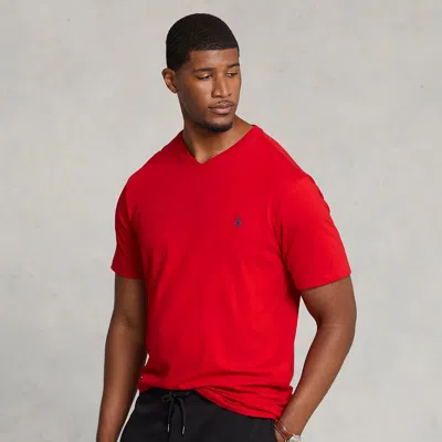 POLO RALPH LAUREN RALPH LAUREN JERSEY V-NECK T-SHIRT,0035866276
