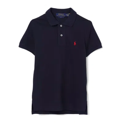 Polo Ralph Lauren Ralph Lauren Kids Custom Fit Tops For Kids In Refined Navy