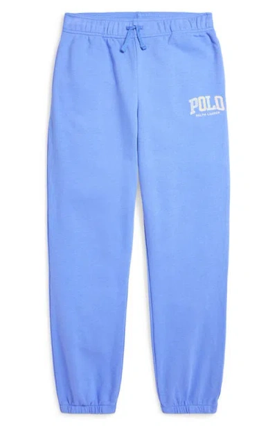 Polo Ralph Lauren Kids' Easy French Terry Sweatpants In Harbor Island Blue