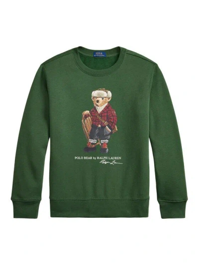 Polo Ralph Lauren Ralph Lauren Kids Kids Knit Pullover Sweatshirt In Green