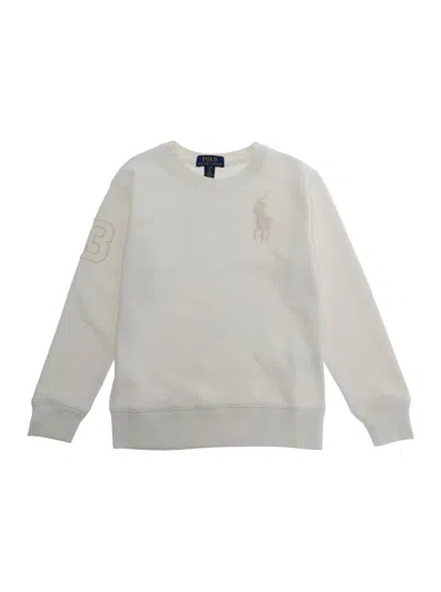 Polo Ralph Lauren Ralph Lauren Kids Kids Knit Pullover T-shirt In White