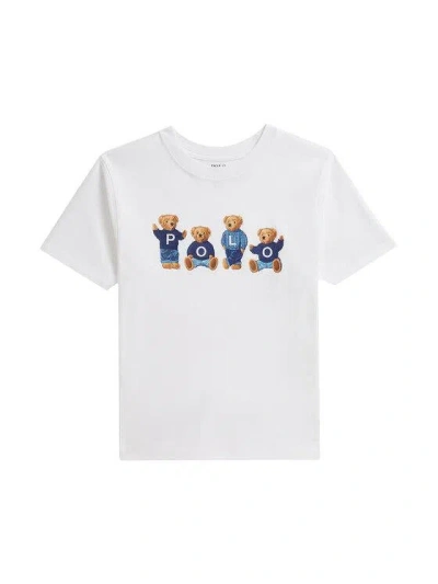 Polo Ralph Lauren Ralph Lauren Kids Kids Knit T-shirt - Summer Essential In White