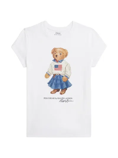 Polo Ralph Lauren Ralph Lauren Kids Kids Knit T-shirt In White