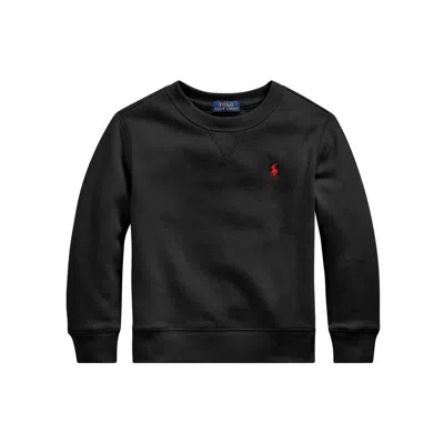 Polo Ralph Lauren Ralph Lauren Kids Kids Long Sleeve Knit Top - Mini Style In Black
