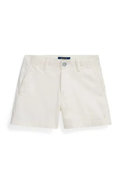 Polo Ralph Lauren Ralph Lauren Kids Kids' Mini Chino Shorts In White