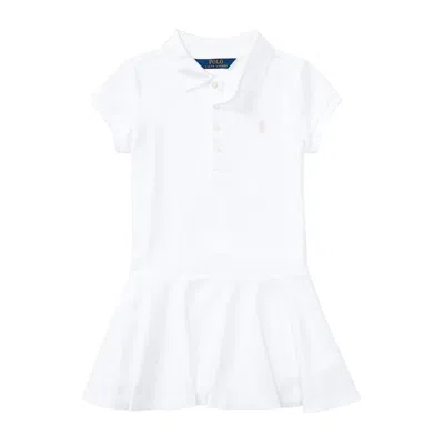Polo Ralph Lauren Ralph Lauren Kids Kids Mini Polo Dress For Spring/summer 2025 In White