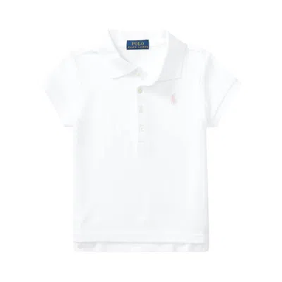 Polo Ralph Lauren Ralph Lauren Kids Kids Mini Short Sleeve Polo Shirt In White