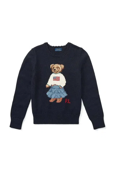 Polo Ralph Lauren Ralph Lauren Kids Kids' Mini Sweater Top In Blue