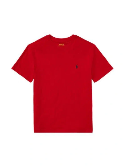 Polo Ralph Lauren Ralph Lauren Kids Kids' Short Sleeve Classic T-shirt In Red