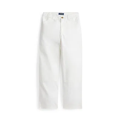 Polo Ralph Lauren Ralph Lauren Kids Mini Cargo Pants For Kids In White