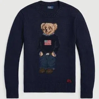 Polo Ralph Lauren Ralph Lauren Kids Mini Classic Sweater Top For Kids In Navy