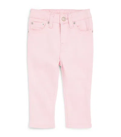 Polo Ralph Lauren Ralph Lauren Kids Skinny Jeans In Pink