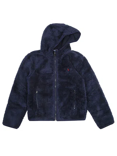 Polo Ralph Lauren Kids' Teddy Jacket In Blue