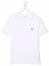 Polo Ralph Lauren Ralph Lauren Kids T-shirt Con Ricamo Polo Pony In White