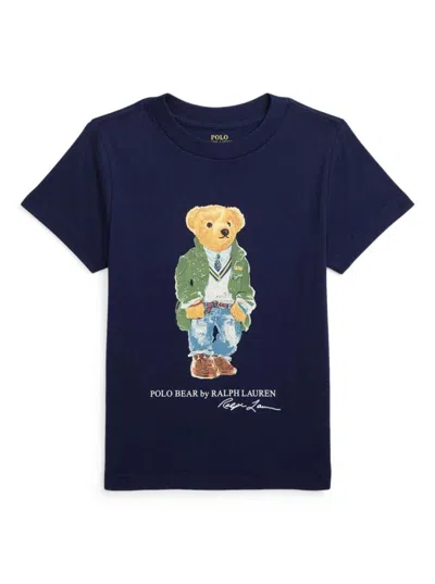 Polo Ralph Lauren Ralph Lauren Kids T-shirt Polo Bear In Black
