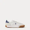 Polo Ralph Lauren Ralph Lauren Leather-suede Low-top Sneaker In White