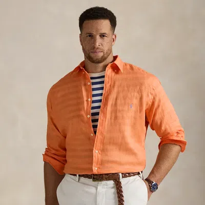 Polo Ralph Lauren Ralph Lauren Linen Shirt In Red