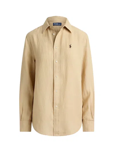 Polo Ralph Lauren Ralph Lauren Linen Shirt Dune Tan