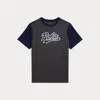 Polo Ralph Lauren Ralph Lauren Logo Color-blocked Cotton Tee
