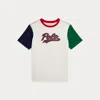Polo Ralph Lauren Logo Cotton Jersey T-shirt In Multi