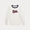 Polo Ralph Lauren Ralph Lauren Logo Cotton Long-sleeve Tee In White