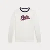 Polo Ralph Lauren Ralph Lauren Logo Cotton Long-sleeve Tee In White