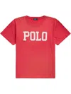Polo Ralph Lauren Ralph Lauren Logo Cotton T-shirt In Red