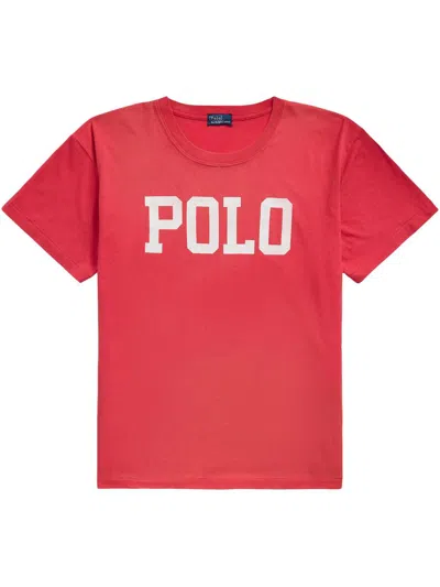 POLO RALPH LAUREN RALPH LAUREN LOGO COTTON T-SHIRT