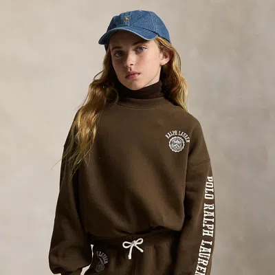 POLO RALPH LAUREN RALPH LAUREN LOGO CREST FLEECE SWEATSHIRT