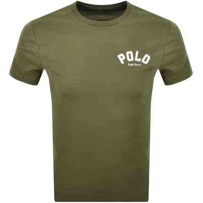 Polo Ralph Lauren Ralph Lauren Logo Crew Neck T Shirt Green