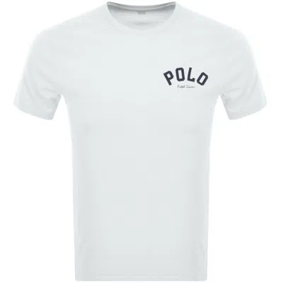 Polo Ralph Lauren Ralph Lauren Logo Crew Neck T Shirt White