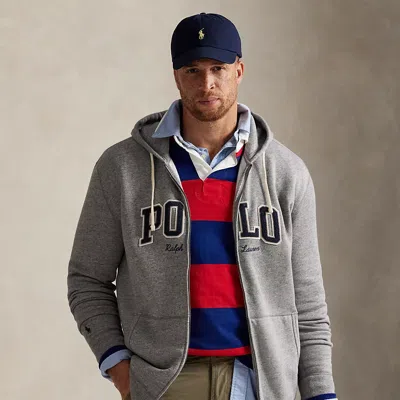 POLO RALPH LAUREN RALPH LAUREN LOGO FLEECE FULL-ZIP HOODIE