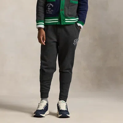 Polo Ralph Lauren Kids' Ralph Lauren Logo Fleece Jogger Pant In Black