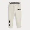 Polo Ralph Lauren Ralph Lauren Logo Fleece Jogger Pant In Brown