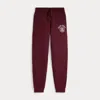 Polo Ralph Lauren Ralph Lauren Logo Fleece Jogger Pant In Burgundy