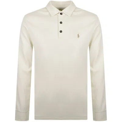 Polo Ralph Lauren Ralph Lauren Long Sleeve Polo T Shirt Cream