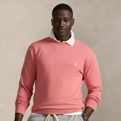 Polo Ralph Lauren Ralph Lauren Loopback Fleece Sweatshirt In Pink