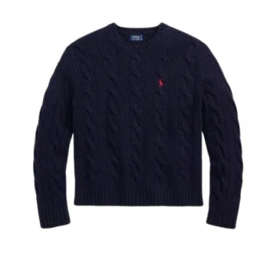 POLO RALPH LAUREN RALPH LAUREN LUXURIOUS WOOL-CASHMERE BLEND SWEATER