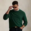 Polo Ralph Lauren Ralph Lauren Mesh-knit Cotton Crewneck Sweater In Green