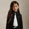 Polo Ralph Lauren Ralph Lauren Metallic Mini-cable Cardigan In Black