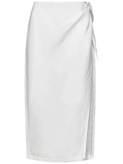 Polo Ralph Lauren Ralph Lauren Midi Skirt In White