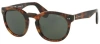 Polo Ralph Lauren Ralph Lauren Rl 8146p Unisex Sunglasses – Havana Acetate Frame With Green Crystal Lenses