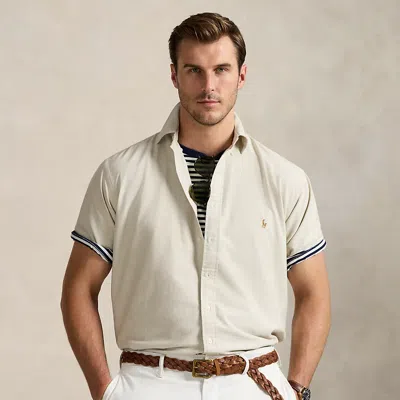 Polo Ralph Lauren Ralph Lauren Oxford Shirt In Neutral