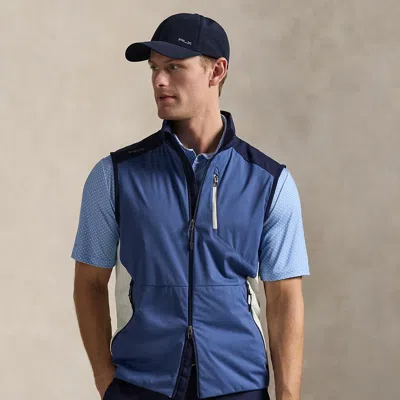 Polo Ralph Lauren Ralph Lauren Packable Color-blocked Vest In Blue