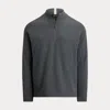 Polo Ralph Lauren Ralph Lauren Performance Quarter-zip Sweater In Gray