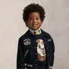 Polo Ralph Lauren Ralph Lauren Plaid Corduroy Jacket In Black