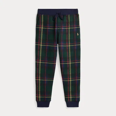 Polo Ralph Lauren Kids' Ralph Lauren Plaid Fleece Jogger Pant In Multi