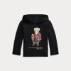 Polo Ralph Lauren Ralph Lauren Polo Bear Cotton Hooded Tee In Black