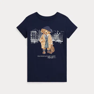 POLO RALPH LAUREN RALPH LAUREN POLO BEAR COTTON JERSEY TEE