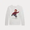 Polo Ralph Lauren Ralph Lauren Polo Bear Cotton Long-sleeve Tee In White